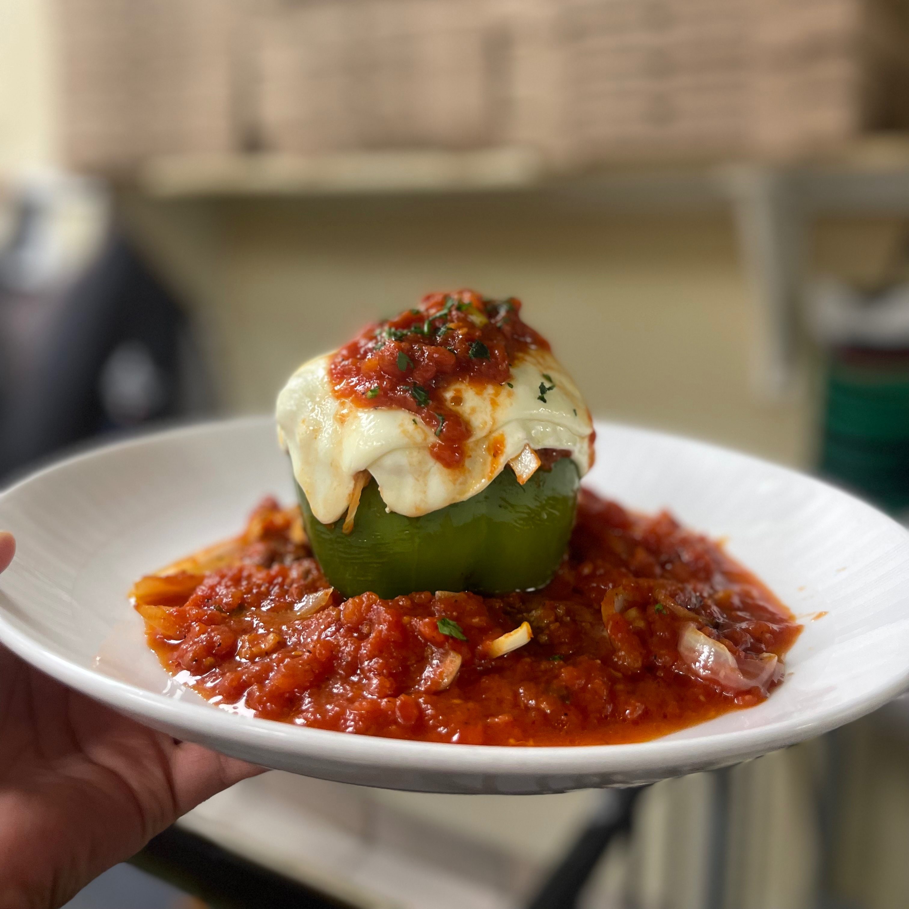 Stuffed Pepper.